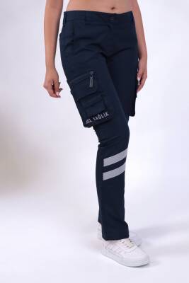 Kadın 112 Acil Sağlık Çalışanı Pantolonu Kanvas Kumaş Güncel Mevzuata Uygun - 3