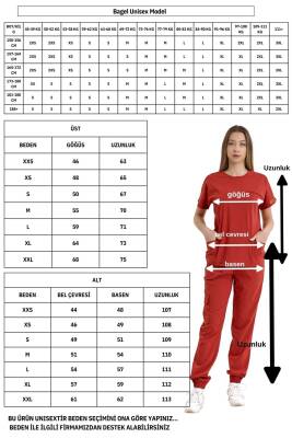 BRL BAGEL | TEK ÜST Bisiklet Yaka Likralı Doktor Ve Hemşire Forması Unisex Cerrahi Forma Koyu Pudra - 4