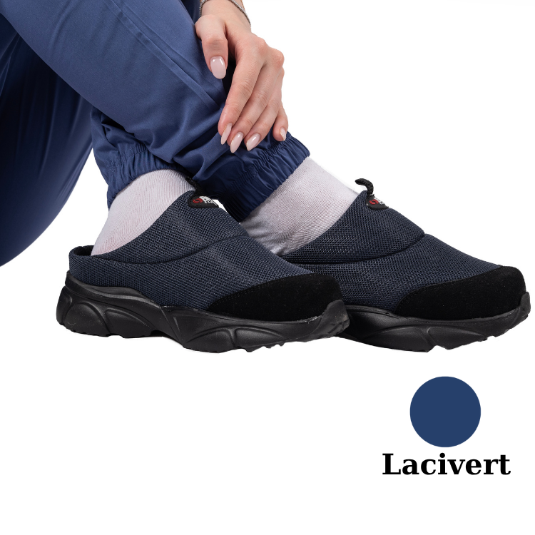 BRL CLOGS Bayan Spor Terlik Lacivert - 1
