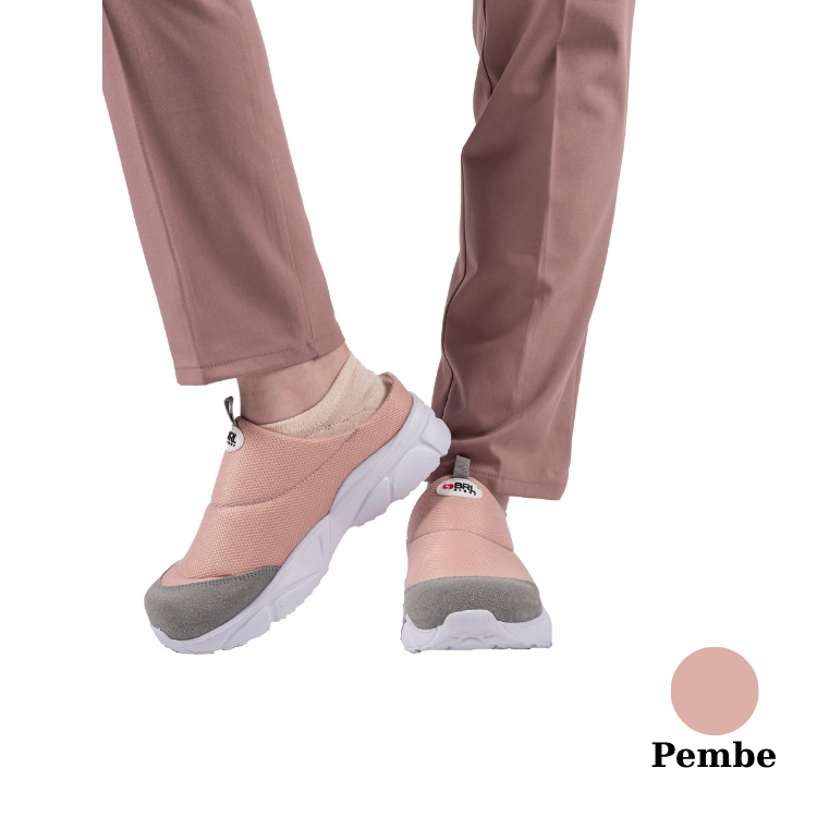 BRL CLOGS Bayan Spor Terlik Pembe - 1