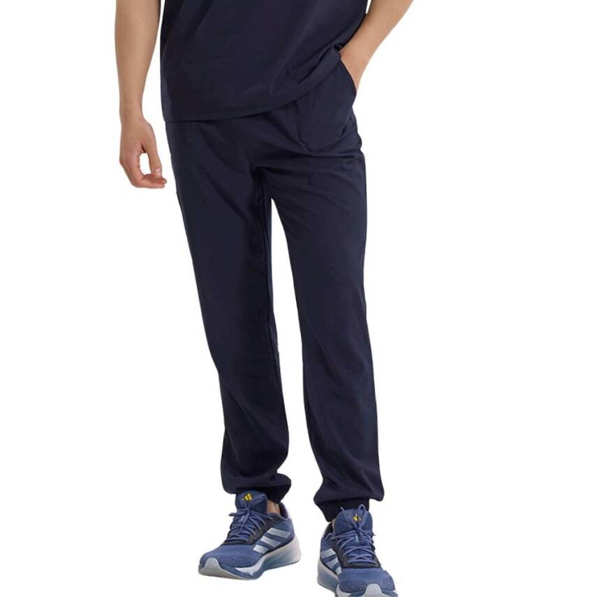 BRL MEDİZİP | TEK ALT Jogger Likralı Unisex Cerrahi Pantolon Lacivert - 1