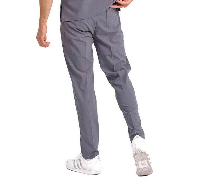 BRL SCRUBLE | TEK ALT Likralı Unisex Cerrahi Pantolon - 3