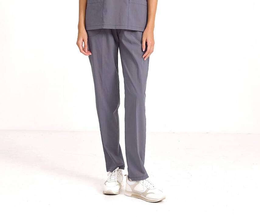BRL SCRUBLE | TEK ALT Likralı Unisex Cerrahi Pantolon - 2
