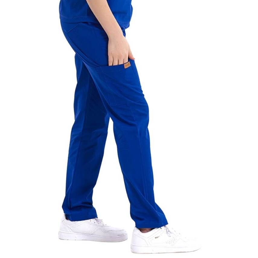 BRL SNAPS | TEK ALT Torba Cepli Doktor ve Hemşire Pantolon Parlement Mavi - 1