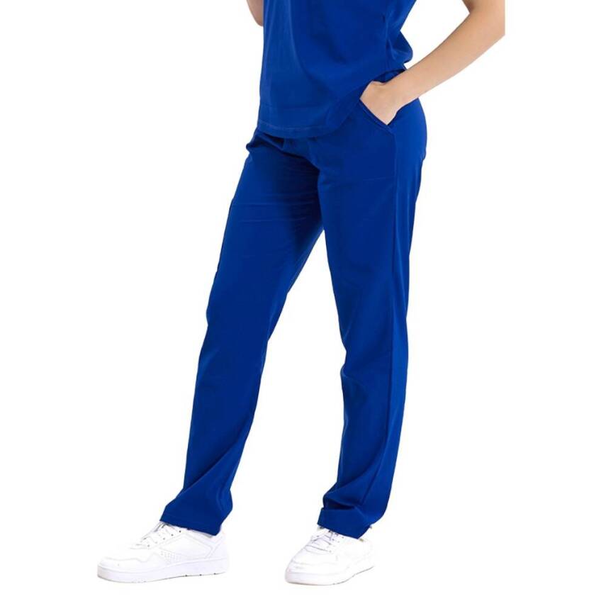 BRL SNAPS | TEK ALT Torba Cepli Doktor ve Hemşire Pantolon Parlement Mavi - 2