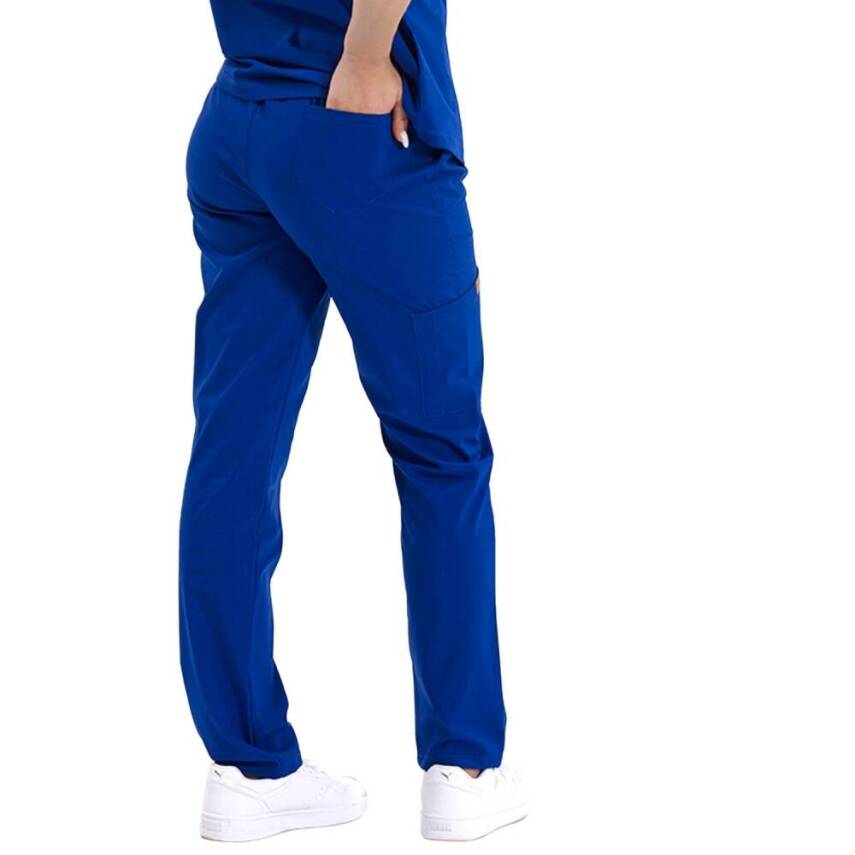 BRL SNAPS | TEK ALT Torba Cepli Doktor ve Hemşire Pantolon Parlement Mavi - 3